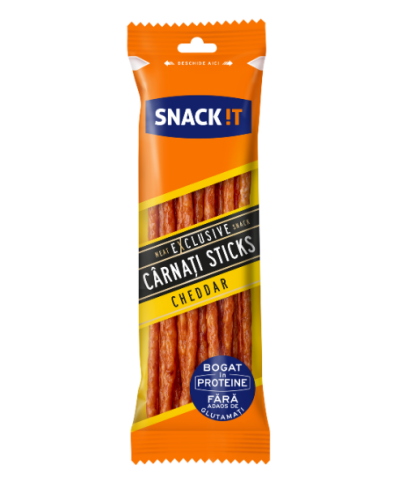 Cârnați sticks Exclusive Cheddar